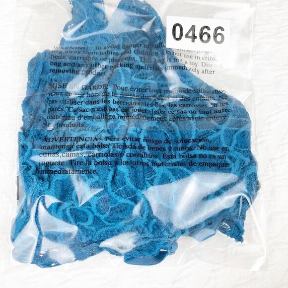 BUY 1 GET 1 FREE bright blue bralette xs - Picture 8 of 8